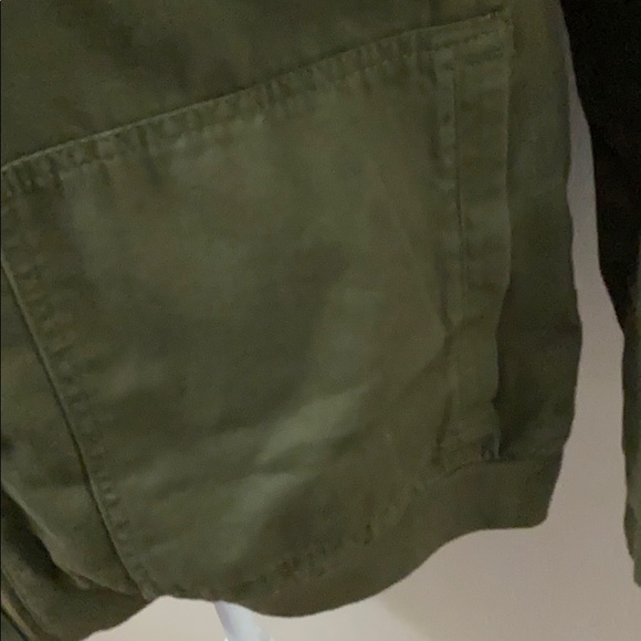 Old Navy bomber jacket lightweight olive size xl - Picture 4 of 8